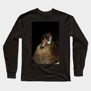 black duck pattern Long Sleeve T-Shirt